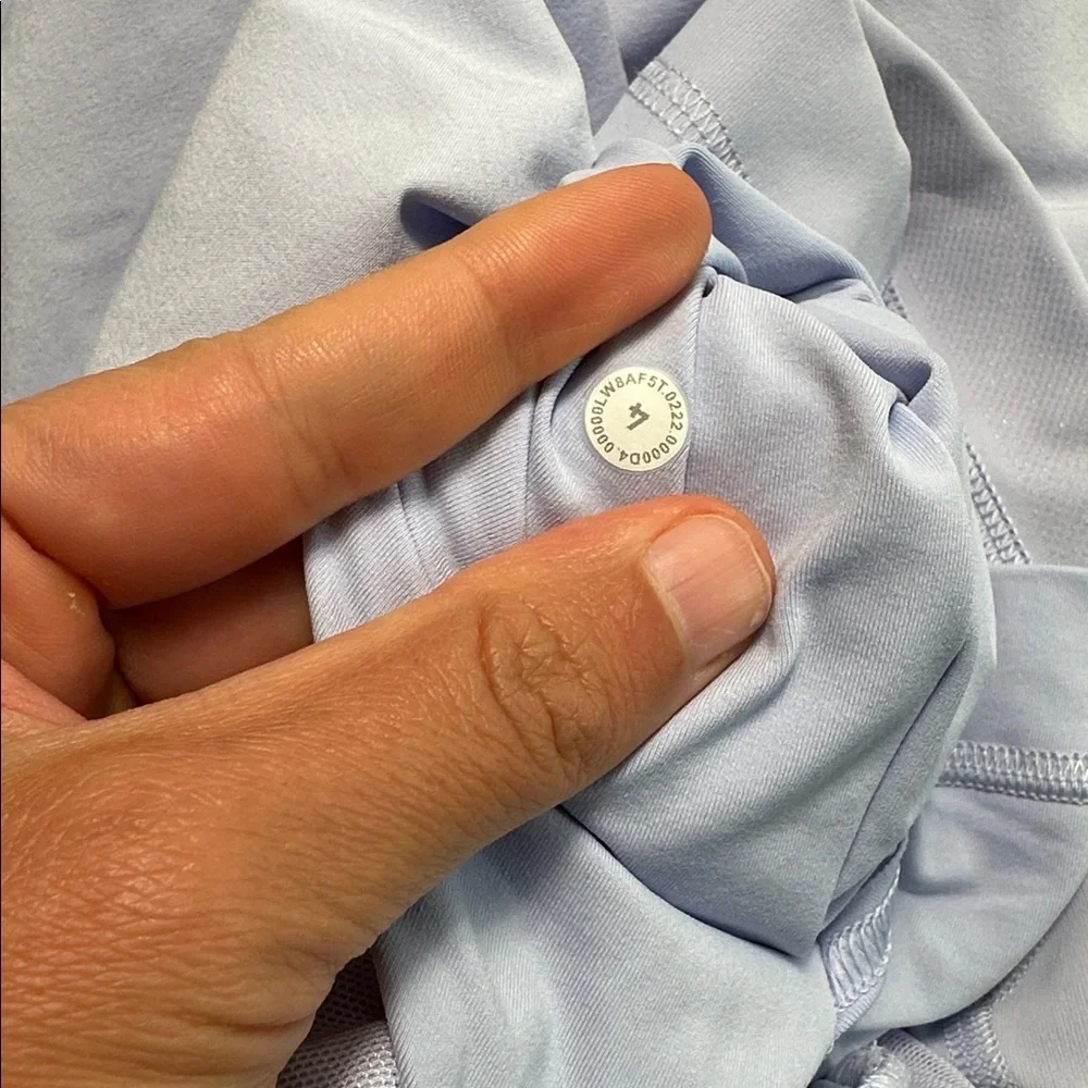 Lululemon Hotty Hot High-Rise Skirt Pastel Blue - Picture 6 of 6